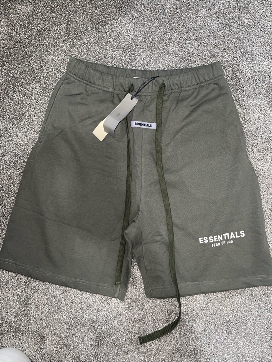 Essentials Other - Essentials Olive Green Men’s Athletic Shorts